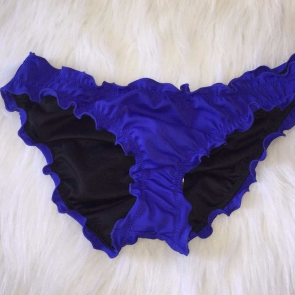 Victoria's Secret Ruffle Cheeky Bikini Bottoms